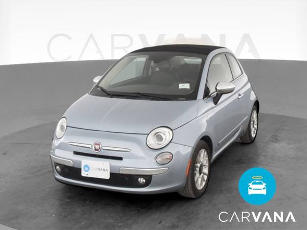 2013 FIAT 500 500c Lounge Cabrio Convertible 2D Convertible Blue - -... for sale in Charlotte, NC