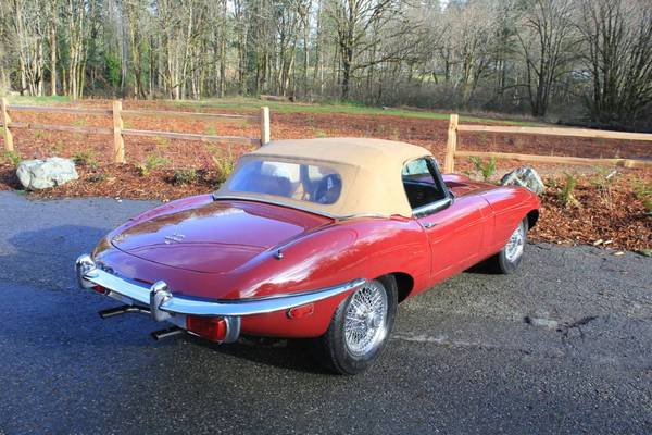 Lot 133 - 1970 Jaguar XKE Roadster Series 2 Lucky Collector Car for sale in NEW YORK, NY – photo 3