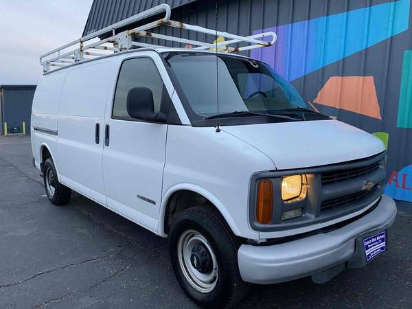 2001 Chevrolet Express Cargo G2500 Ladder Rack Bins And Good Tires -... for sale in Westminster, CO – photo 7