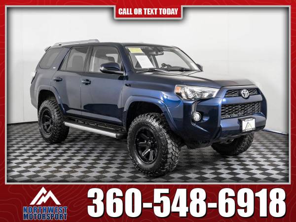Lifted 2018 Toyota 4Runner SR5 4x4 - - by dealer for sale in Marysville, WA