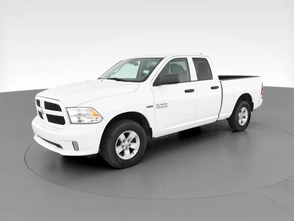 2017 Ram 1500 Quad Cab Express Pickup 4D 6 1/3 ft pickup White - -... for sale in Bakersfield, CA – photo 3