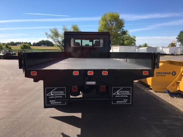 2005 International 4400 with 18 Flatbed/Dump Body for sale in Lake Crystal, MN – photo 7