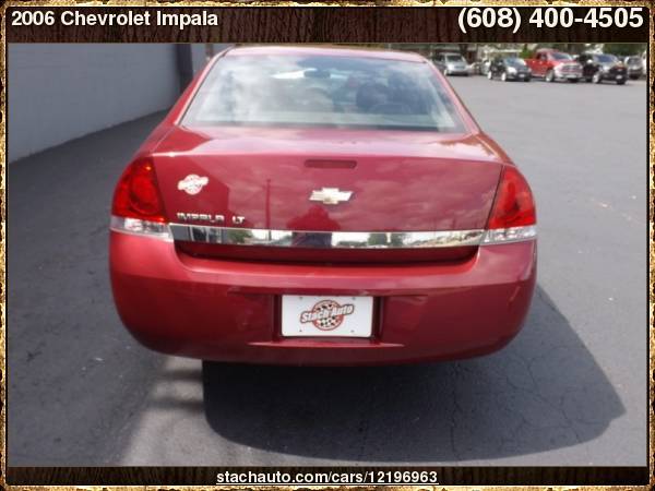 2006 Chevrolet Impala 4dr Sdn LT 3.5L with License plate bracket,... for sale in Janesville, WI – photo 4