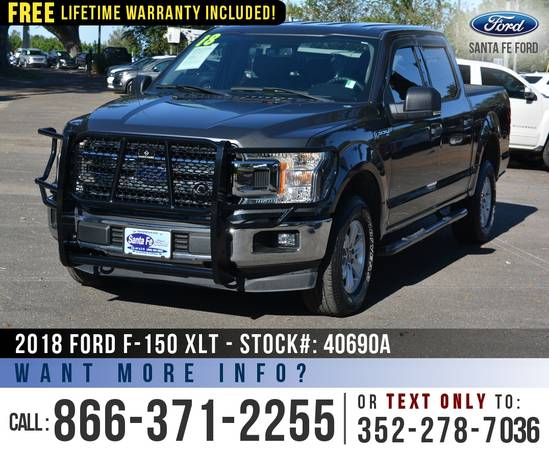 2018 FORD F150 XLT 4WD *** Brush Guards, Cruise, Camera *** - cars &... for sale in Alachua, FL – photo 3