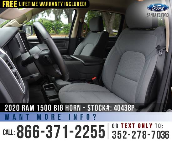 2020 RAM 1500 BIG HORN 4WD *** Camera, Cruise, Homelink *** - cars &... for sale in Alachua, FL – photo 10