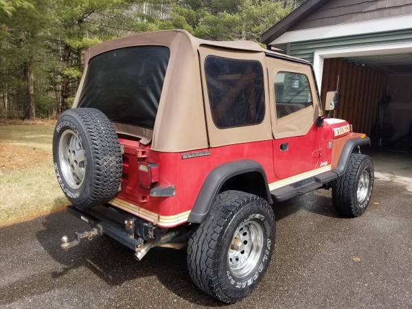 1988 Jeep YJ - No frame or body rust! Price Reduced! for sale in Wausau, WI – photo 2