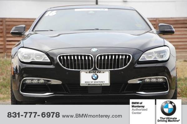 2016 BMW 650i Gran Coupe 4dr Sdn 650i RWD Gran Coupe for sale in Seaside, CA – photo 4