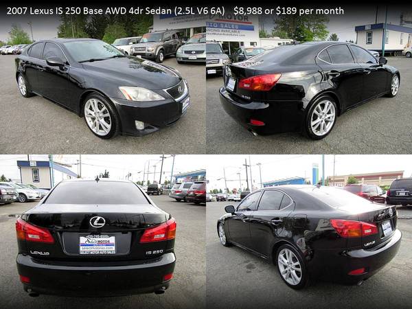 2006 Lexus IS 250 Base AWDSedan FOR ONLY 189/mo! for sale in Lynnwood, WA – photo 20