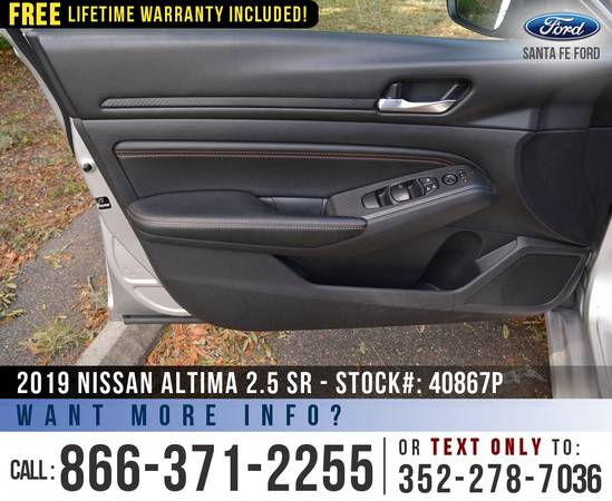 2019 Nissan Altima 2 5 SR Bluetooth, Leather Seats, Touchscreen for sale in Alachua, FL – photo 12