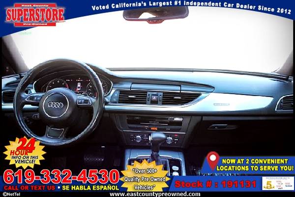 2012 AUDI A6 3.0 PREMIUM PLUS QUATTRO sedan -EZ FINANCING-LOW DOWN! for sale in El Cajon, CA – photo 10