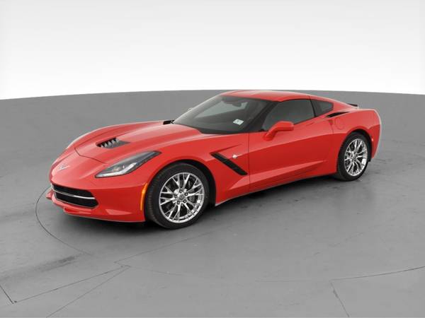 2014 Chevy Chevrolet Corvette Stingray Coupe 2D coupe Red - FINANCE... for sale in Arlington, TX – photo 3
