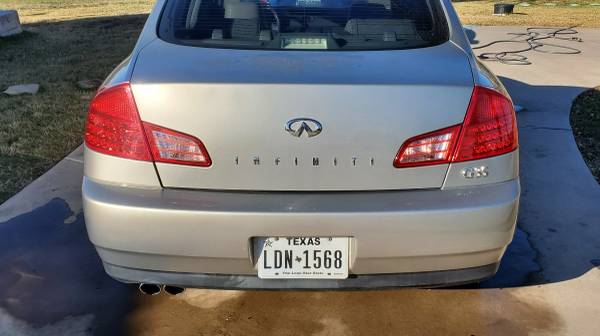 2003 G35 Sedan - cars & trucks - by owner - vehicle automotive sale for sale in Anna, TX – photo 3