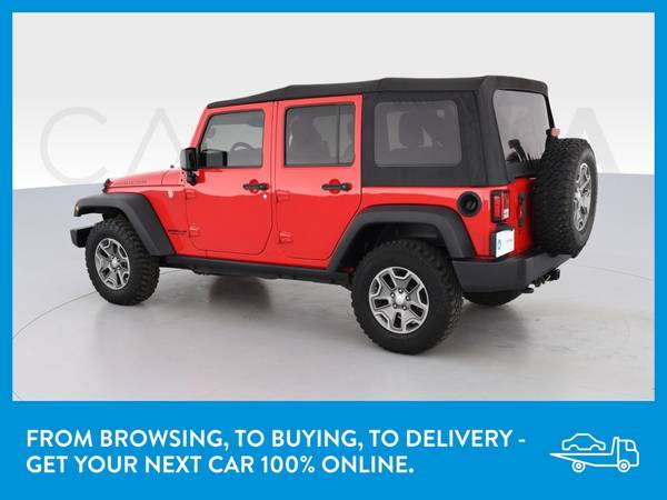 2017 Jeep Wrangler Unlimited Rubicon Sport Utility 4D suv Red for sale in Morgantown , WV – photo 5