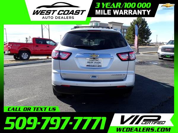 234/mo - 2015 Chevrolet Traverse 2LT 2 LT 2-LT AWD for sale in Moses Lake, WA – photo 7