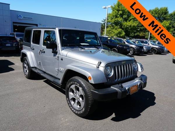 2018 Jeep Wrangler JK 4x4 4WD Certified Unlimited Sahara SUV - cars... for sale in Gresham, OR – photo 3