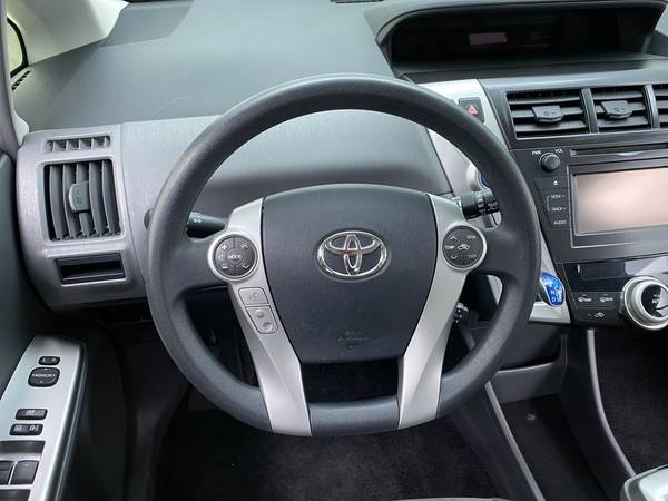 2012 Toyota Prius v Three Wagon 4D wagon White - FINANCE ONLINE -... for sale in Denver , CO – photo 24