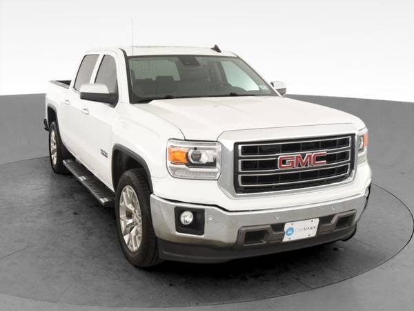 2015 GMC Sierra 1500 Crew Cab SLT Pickup 4D 5 3/4 ft pickup White for sale in Arlington, District Of Columbia – photo 16