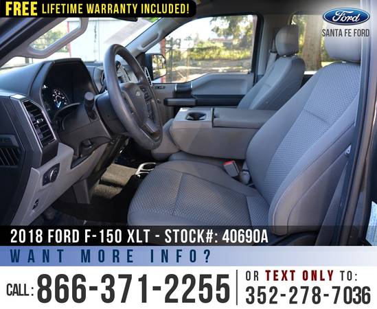 2018 FORD F150 XLT 4WD *** Brush Guard, Bluetooth, Cruise Control... for sale in Alachua, FL – photo 13