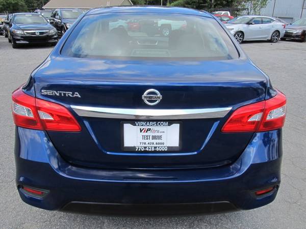 2016 *Nissan* *Sentra* *4dr Sedan I4 CVT S* Deep Blu for sale in Marietta, GA – photo 5
