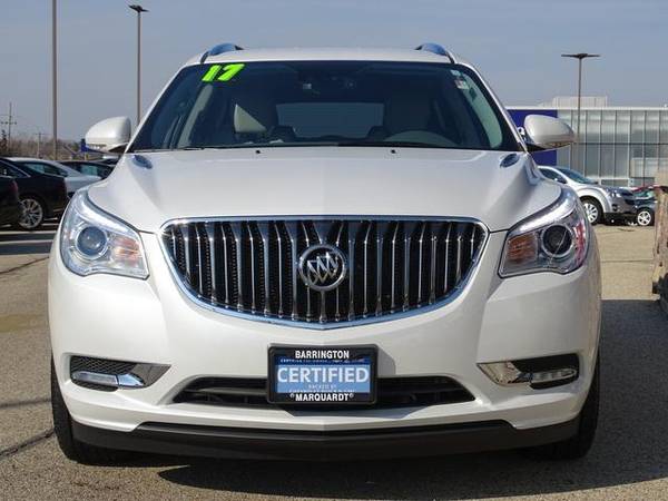 2017 Buick Enclave AWD 4dr Premium hatchback White Frost Tricoat for sale in Barrington, IL – photo 2