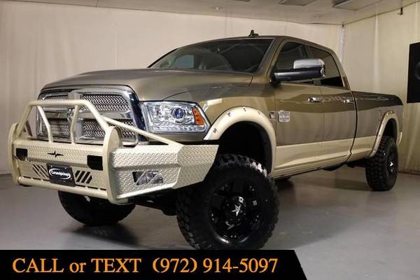 2014 Dodge Ram 3500 SRW Longhorn - RAM, FORD, CHEVY, GMC, LIFTED 4x4s for sale in Addison, TX – photo 16