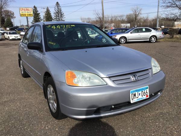2003 Honda Civic 4dr - - by dealer - vehicle for sale in Saint Paul, MN – photo 2