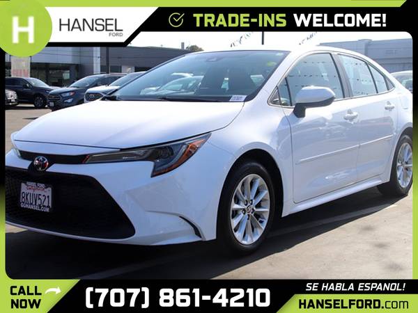 2020 Toyota Corolla LE FOR ONLY 330/mo! - - by dealer for sale in Santa Rosa, CA – photo 8