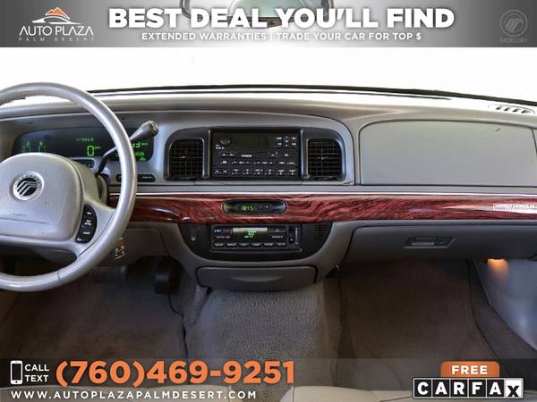 2001 Mercury Grand Marquis LS with Sunroof, Leather for sale in Palm Desert , CA – photo 4