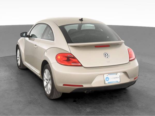 2013 VW Volkswagen Beetle TDI Hatchback 2D hatchback Beige - FINANCE... for sale in South El Monte, CA – photo 8