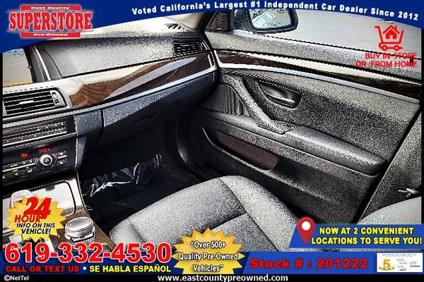 2016 BMW 5 SERIES 528I sedan-EZ FINANCING-LOW DOWN! - cars & trucks... for sale in El Cajon, CA – photo 13