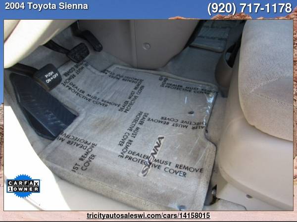 2004 TOYOTA SIENNA XLE 7 PASSENGER 4DR MINI VAN Family owned since for sale in MENASHA, WI – photo 18