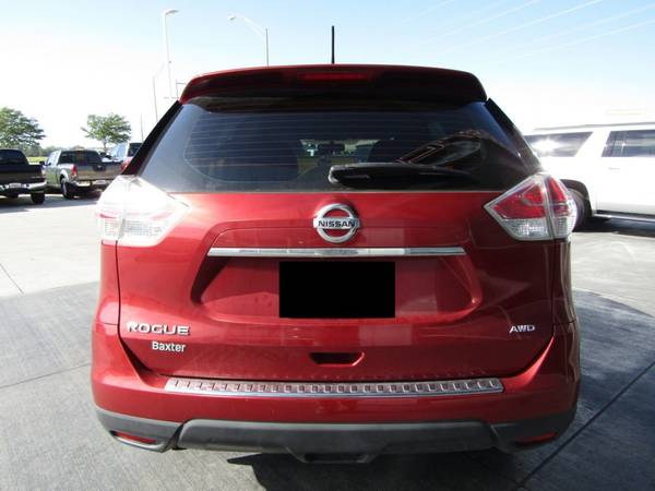 2015 *Nissan* *Rogue* *AWD 4dr S* Cayenne Red for sale in Omaha, NE – photo 6