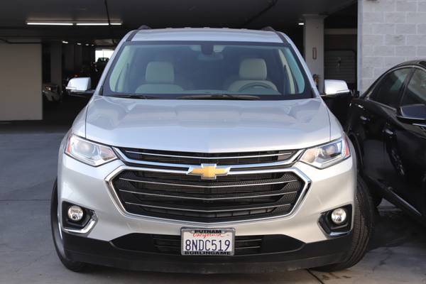 2020 Chevy Chevrolet Traverse LT Sport Utility suv Silver - cars & for sale in Burlingame, CA – photo 2