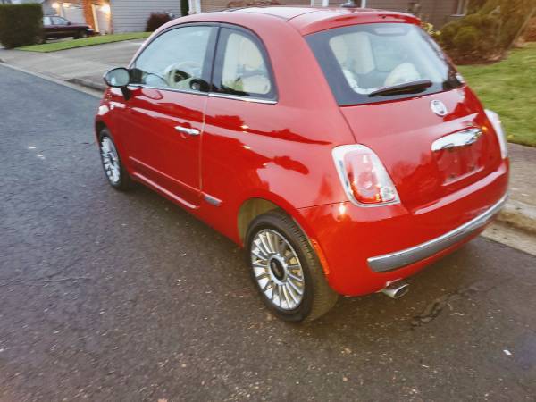SOLD 2012 Fiat 500 Lounge SOLD Edition PERFECT! - - by for sale in Camas, OR – photo 2