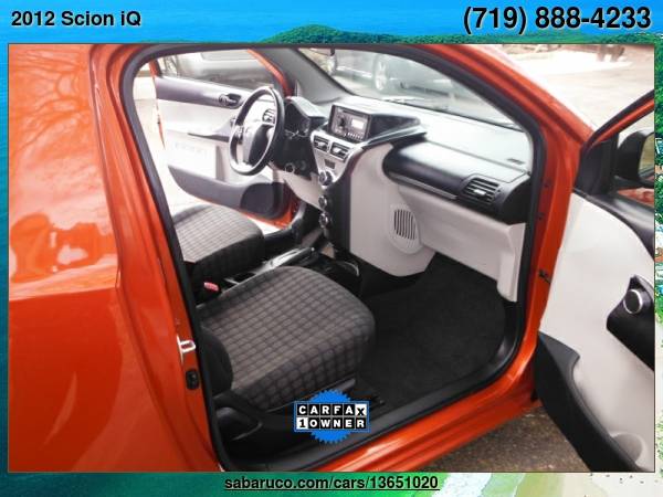 2012 Scion iQ 3dr HB - cars & trucks - by dealer - vehicle... for sale in Colorado Springs, CO – photo 9