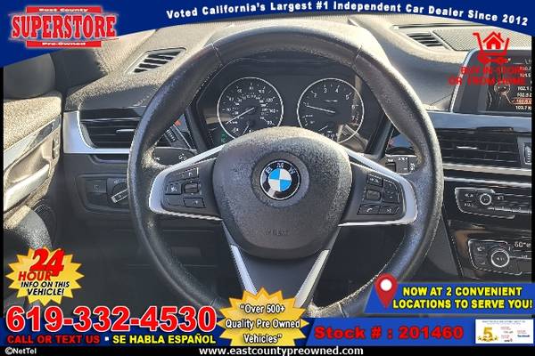 2017 BMW X1 SDRIVE28I-EZ FINANCING-LOW DOWN! - cars & trucks - by... for sale in El Cajon, CA – photo 16