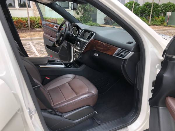 2013 Mercedes ML350 Pearl White Panoramic Roof/New Tires/Low Miles -... for sale in Naples, FL – photo 11