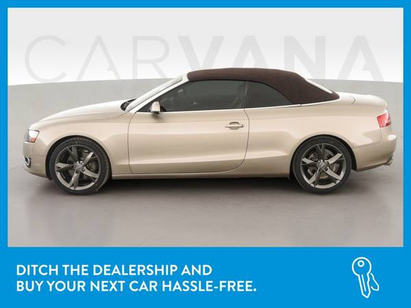 2011 Audi A5 2 0T Quattro Premium Cabriolet 2D Convertible Beige for sale in Other, OR – photo 4