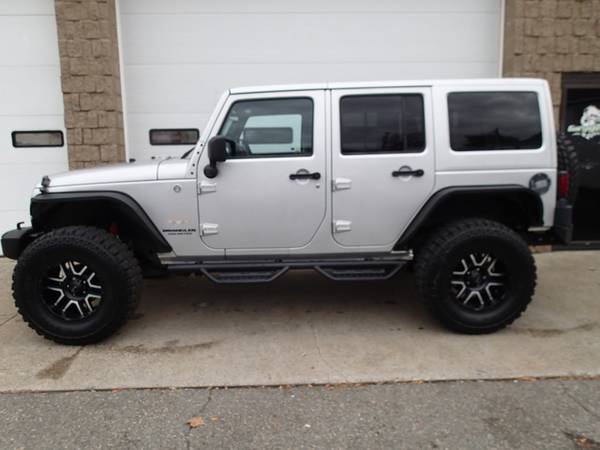 2012 Jeep Wrangler Unlimited 6 cyl, auto, lifted, New 35's - cars &... for sale in Chicopee, NY – photo 13