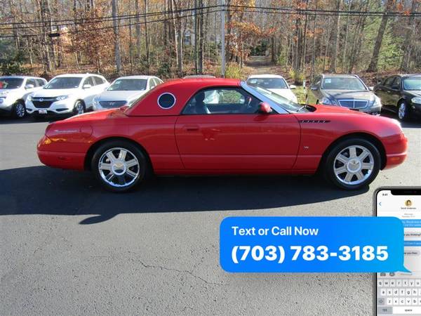2004 FORD THUNDERBIRD w/Hardtop Premium ~ WE FINANCE BAD CREDIT -... for sale in Stafford, District Of Columbia – photo 4