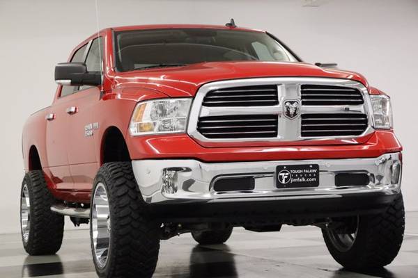 LIFTED Red 1500 2016 Ram BIG HORN 4X4 4WD HEMI Crew Cab 6 for sale in Clinton, AR – photo 13