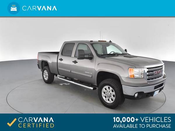2012 GMC Sierra 3500 HD Crew Cab SLE Pickup 4D 8 ft pickup Gray - for sale in Springfield, MA – photo 9