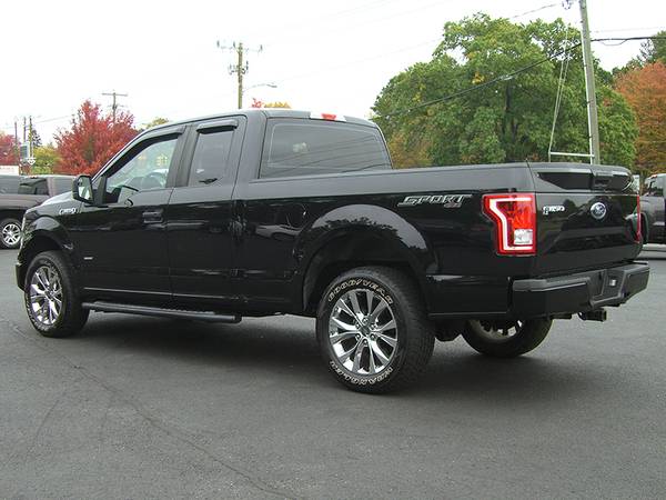 ★ 2016 FORD F150 XL SPORT SUPERCAB -4x4, ECOBOOST, 20" WHEELS, TOW PKG for sale in Feeding Hills, MA – photo 3