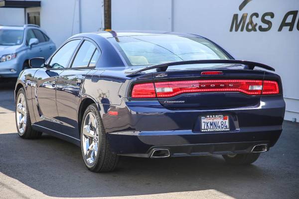 2014 Dodge Charger SE sedan Jazz Blue Pearlcoat - - by for sale in Sacramento , CA – photo 4