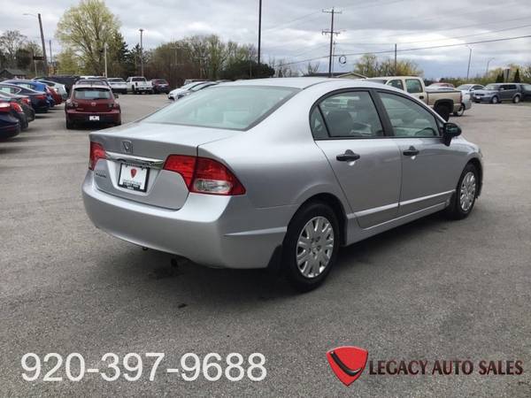 2009 HONDA CIVIC VP - - by dealer - vehicle automotive for sale in Jefferson, WI – photo 5