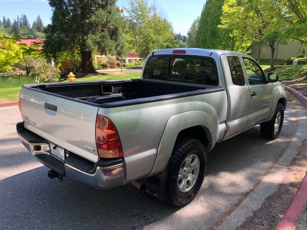 2008 Toyota Tacoma Access Cab SR5 4WD - Clean title, 5speed for sale in Kirkland, WA – photo 5
