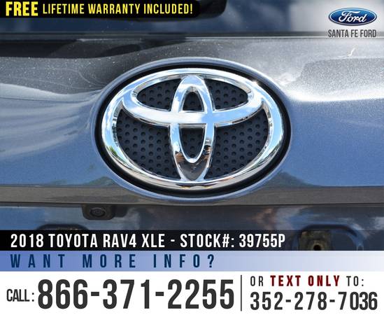 ‘18 Toyota RAV4 XLE *** Sunroof, Keyless Entry, Camera, Toyota SUV *** for sale in Alachua, FL – photo 20