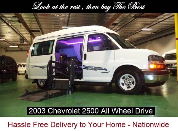 2003 Chevy 2500 AWD Wheelchair Handicap Conversion Van for sale in Los Angeles, CA – photo 24