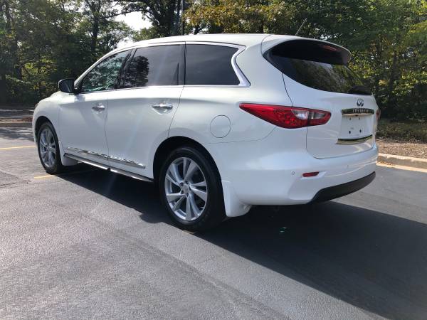 2013 Infiniti JX35 QX60 Fully Loaded White On Black for sale in Schaumburg, IL – photo 5