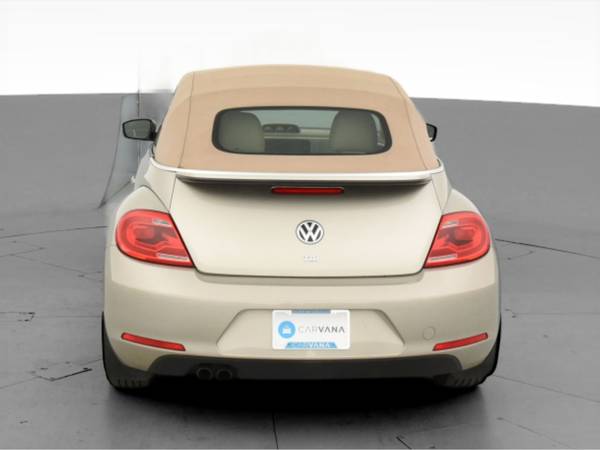 2014 VW Volkswagen Beetle TDI Convertible 2D Convertible Beige - -... for sale in Raleigh, NC – photo 9